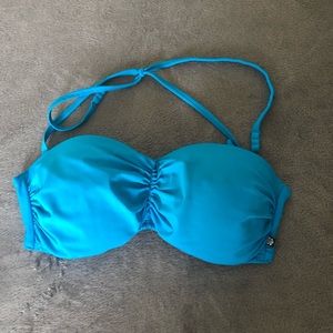 Blue bikini top from La Vie En Rose